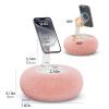 Adjustable Phone Pillow Stand, Cozy Phone Cushion, Stable Mount Holder, Portable Phones Stand for Bed, Sofa, Lap, Watching Videos, Reading, Travel 20x8cm view 2
