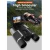 10x25 Binoculars, Digital Camera Binoculars with 48MP Photo 2.5K Video Recording, 2in Display, Built in Memory Card, 8X Magnification for Bird Watching, Football, Concerts (Silver) view 4