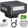 Godox Flash iM20 Mini Camera Flash - GN10/470 mAh/Type-c Charge/440 Full-Power Flashes/3s Recycle Times/5 Power Levels/Manual, Camera Flash for Sony zve10/Sony zv1/Sony a7iii/Fujifilm f1 etc. view 1