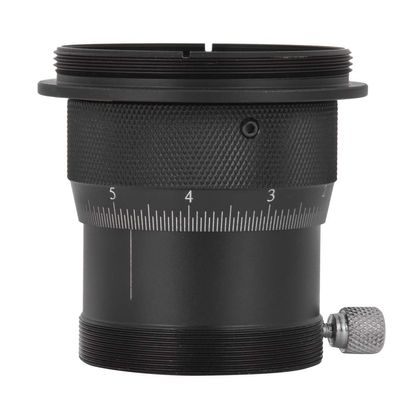 Aluminium Alloy 1.25in Double Helical Focuser, High Precision 10mm Focusing Stroke, Telescope Accessory, Lightweight and Compact,