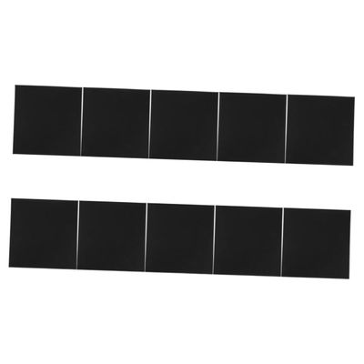Cabilock 10pcs Black Cd Sleeves Paper DVD Envelopes for Disc Storage Protective Cardboard Covers for Wedding Photography Advertising Materials
