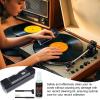 Record Player Cleaning Kit, LP Vinyl Record Cleaner Set with Anti-Static Dust Remover, Safe Cleaning Solution for Digital Accessories and Turntable Maintenance view 2