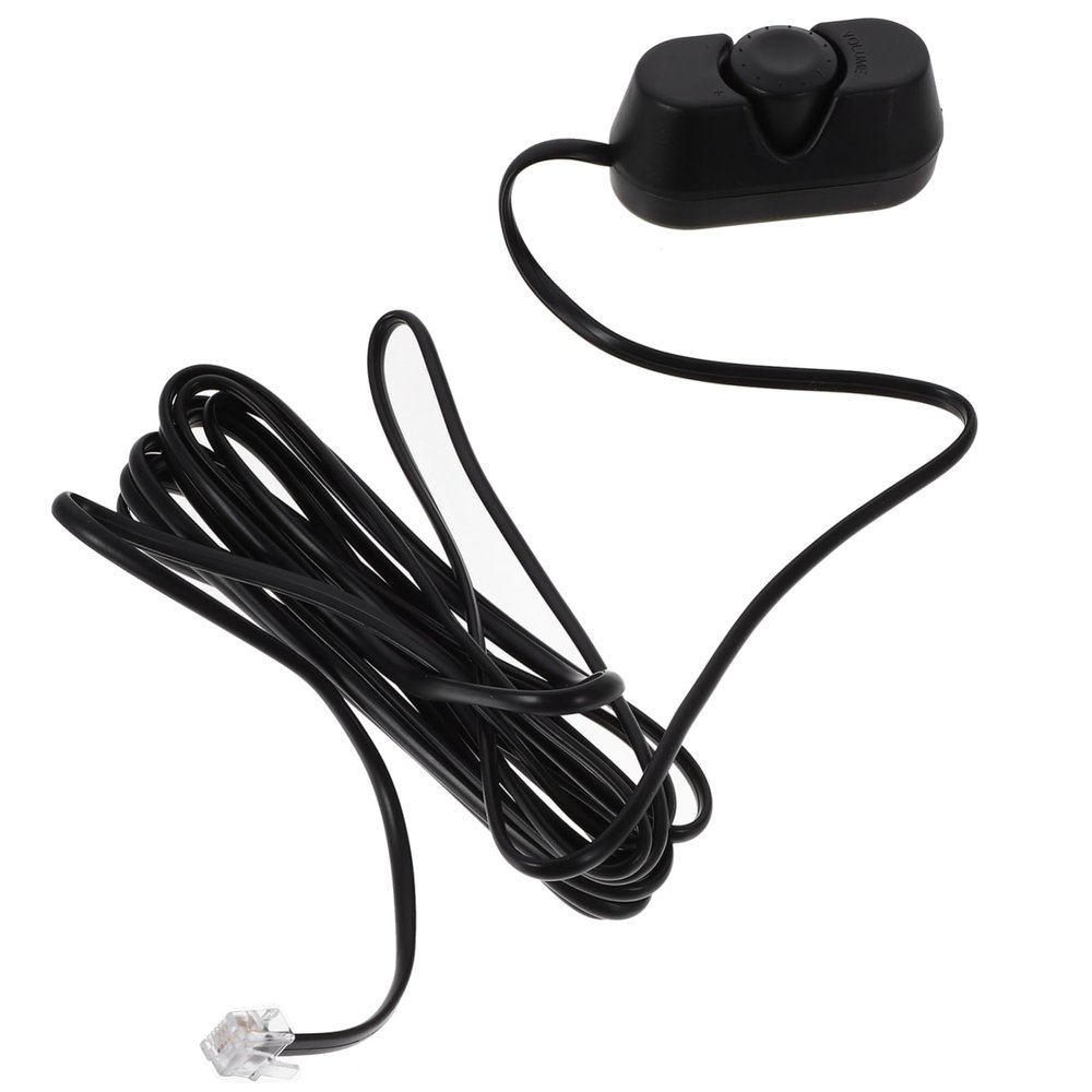 OUNONA Automotive Subwoofer Volume Control Knob Remote Power Amplifier Controller for Easy Installation Cars and Motorcycles Compatible with Various Audio Systems