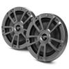 JBL - Two Pairs of JBL MARINESTAGE8GRYAM 8" (200mm) 2-Way Marine Audio Speaker 125W  Gray (Renewed) view 3