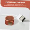 Artibetter Leather Cable Organizer 50pcs Cord Keeper Cable Storage Organizer Wire Holder view 2