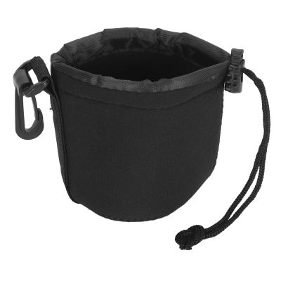 Camera Lens Bag Shockproof Scratch Protective Lens Pouch with Hook for EF 50mm F/1.8 II Outdoor Photography