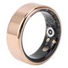ASHATA R11 Smart Ring Fitness Tracker, Smart Ring with Motion Monitoring, Step Counter, Sleep Tracking Wearable, with Charging Cable, Gold (7) (8) (9) view 1