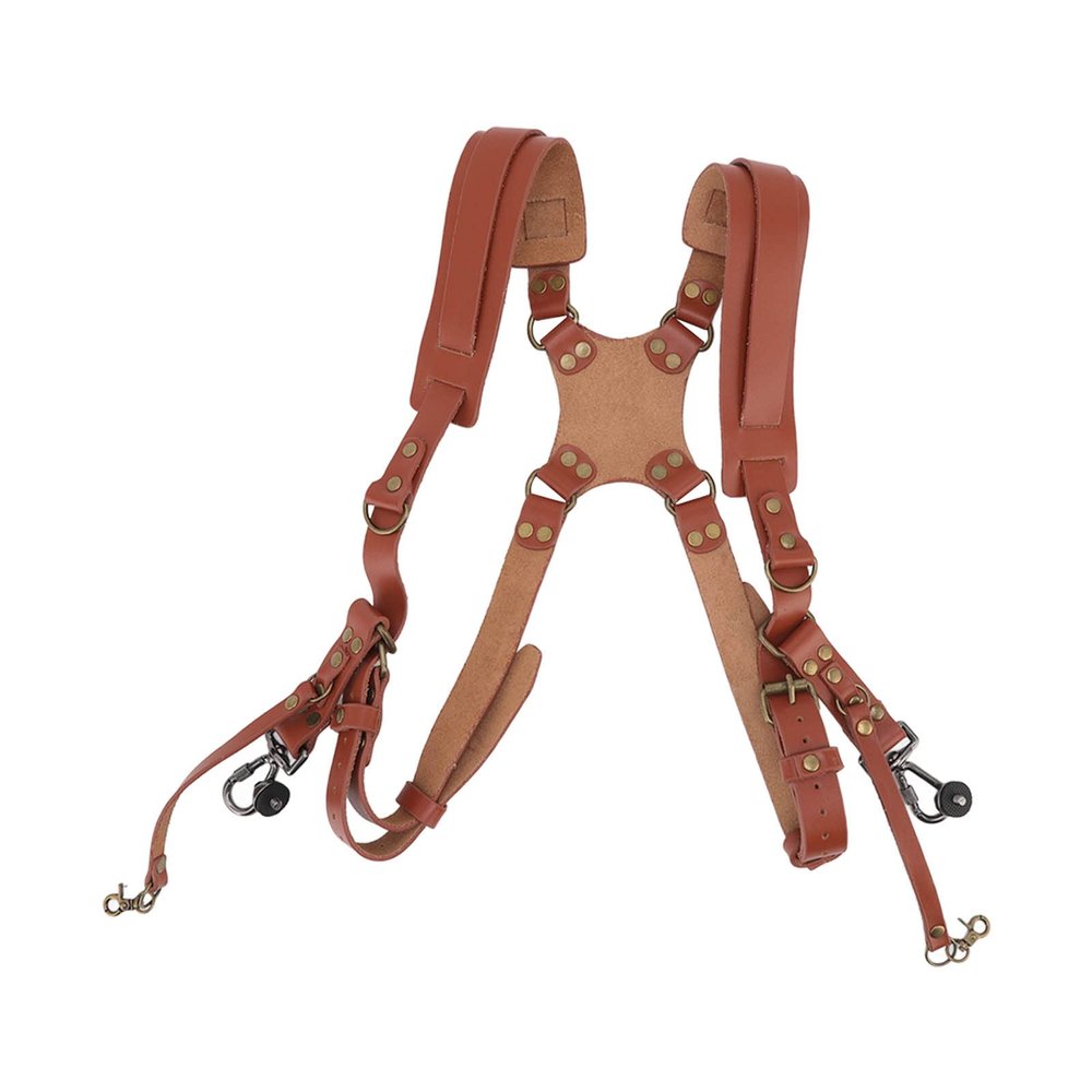 AYNEFY Comfortable, Double Leather for 2 Cameras, Stylish Camera Strap Accessories,