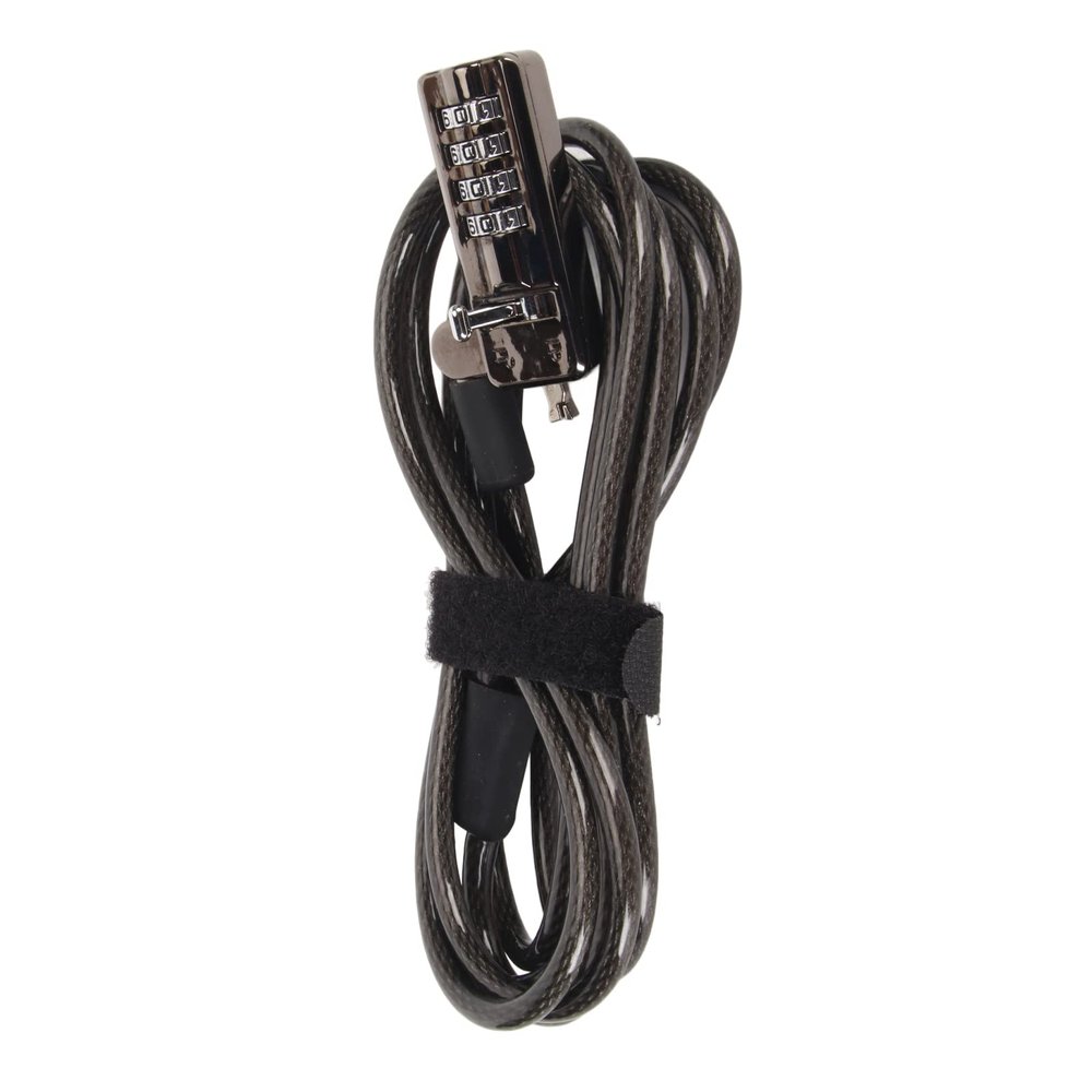 Acouto 4-Digit Laptop Lock Security Cable for - Portable Proof Design with Length