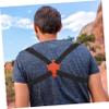 POPETPOP Camera Shoulder Double Strap Binocular for Outdoor Adventures Adjustable X-shaped Vest for Hunting and Photography Multi-device Compatibility view 4