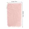 Ipetboom Gold Rug Live Background Pink Faux Fur Photo Mat Fluffy Rug for Nail Art view 2
