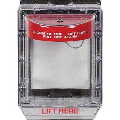 1155 Stopper II with Horn and Spacer, Indoor/Outdoor Rated, Fire Label