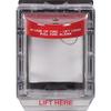 1155 Stopper II with Horn and Spacer, Indoor/Outdoor Rated, Fire Label view 1