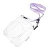 Gadpiparty Camera Case with Strap for Transparent Protective Shell for Instant Cameras Stylish Crossbody Design Scratch-resistant Storage Pouch view 1