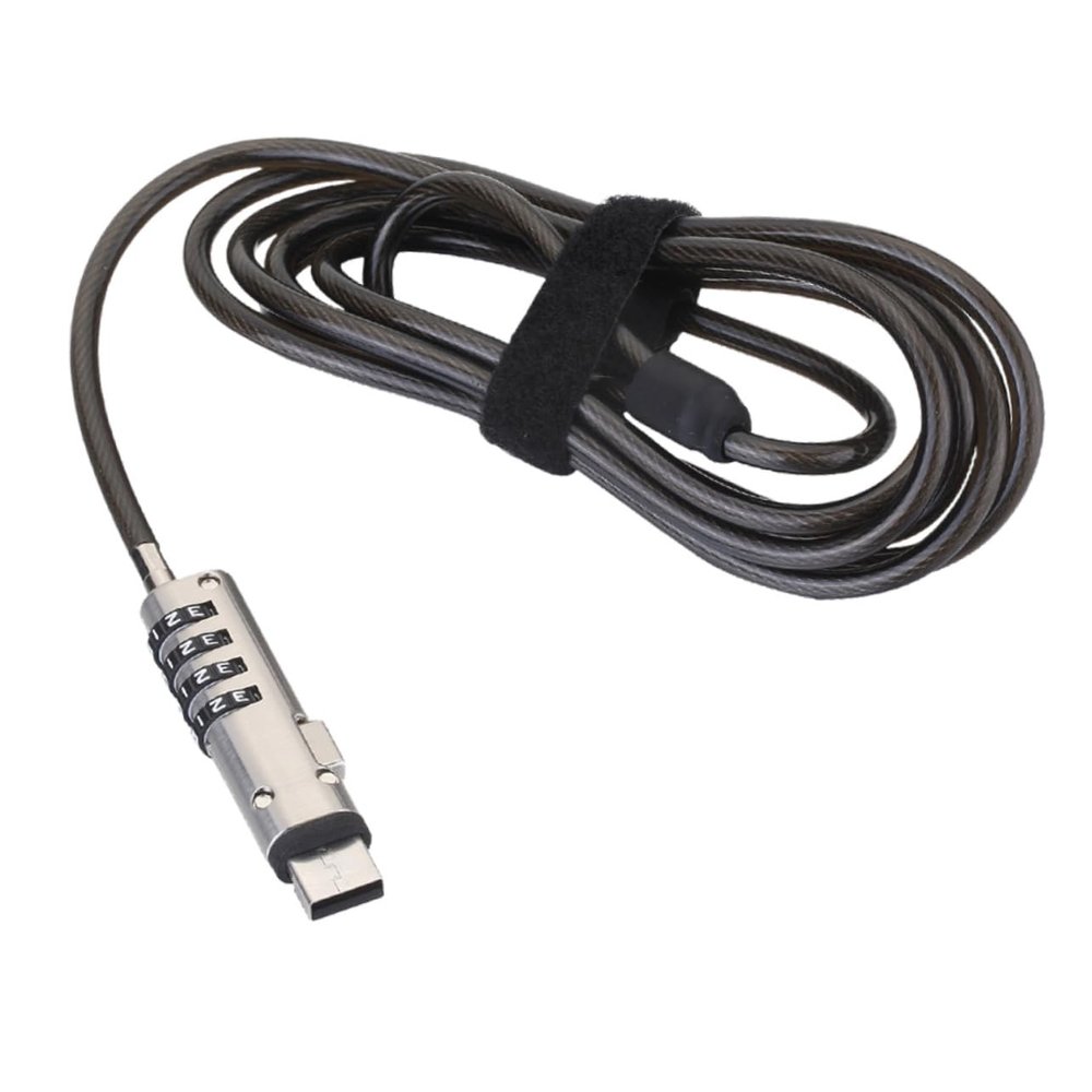 Angoily USB Lock Security Lock USB Interface Digital Notebook Lock