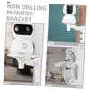 FELTECHELECTR Adjustable Wall Mount Bracket for Indoor Cameras No Drill Installation Versatile Security Camera Stand Sleek Design for Home Use Angle Support for Monitoring Devices view 3