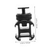 DOITOOL DSLR Camera Hot Shoe Mount Accessory Tripod Screw Flash Shoe Mount Adapter for Light St view 2