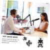 DOITOOL DSLR Camera Hot Shoe Mount Accessory Tripod Screw Flash Shoe Mount Adapter for Light St view 4