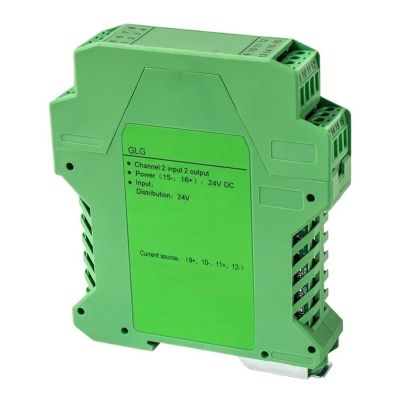 HQHSGCGVA 1 in 3 Out 4-20mA to 0-10V Channel DC24V Distribution Splitter(Input0-5V,Output0-10V)