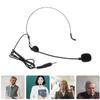 CAXUSD 2pcs Crisp Sound Transmission Headset Microphone for Singing Presentations Group Activities view 3