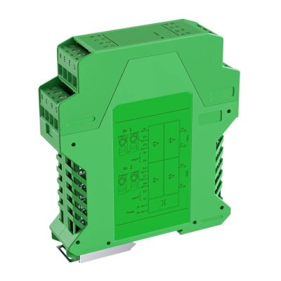 HQHSGCGVA 1 in 4 Out 4-20mA to 0-10V Channel DC24V Distribution Splitter(Input4-20mA,Output0-20mA)