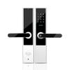 DUYHBAWRS-007 Door Lock Keyless Smart Lock Card/Password/Fingerprint Digital Lock Electronic Home Mortise Lock(White-Fruit peach5,Right Direction) view 1