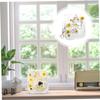 OSALADI Weatherproof Instant Camera Bag for 11/9/8 Pvc Case Floral Design Mini Shoulder Bag view 4