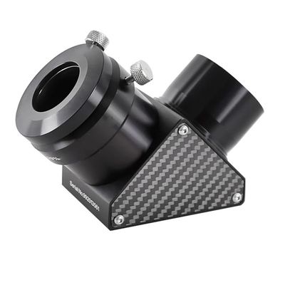 90-Degree High-Reflection Mirror 2 Inches 1.25 Inches Astronomical Telescope Accessories with Built-in Thread
