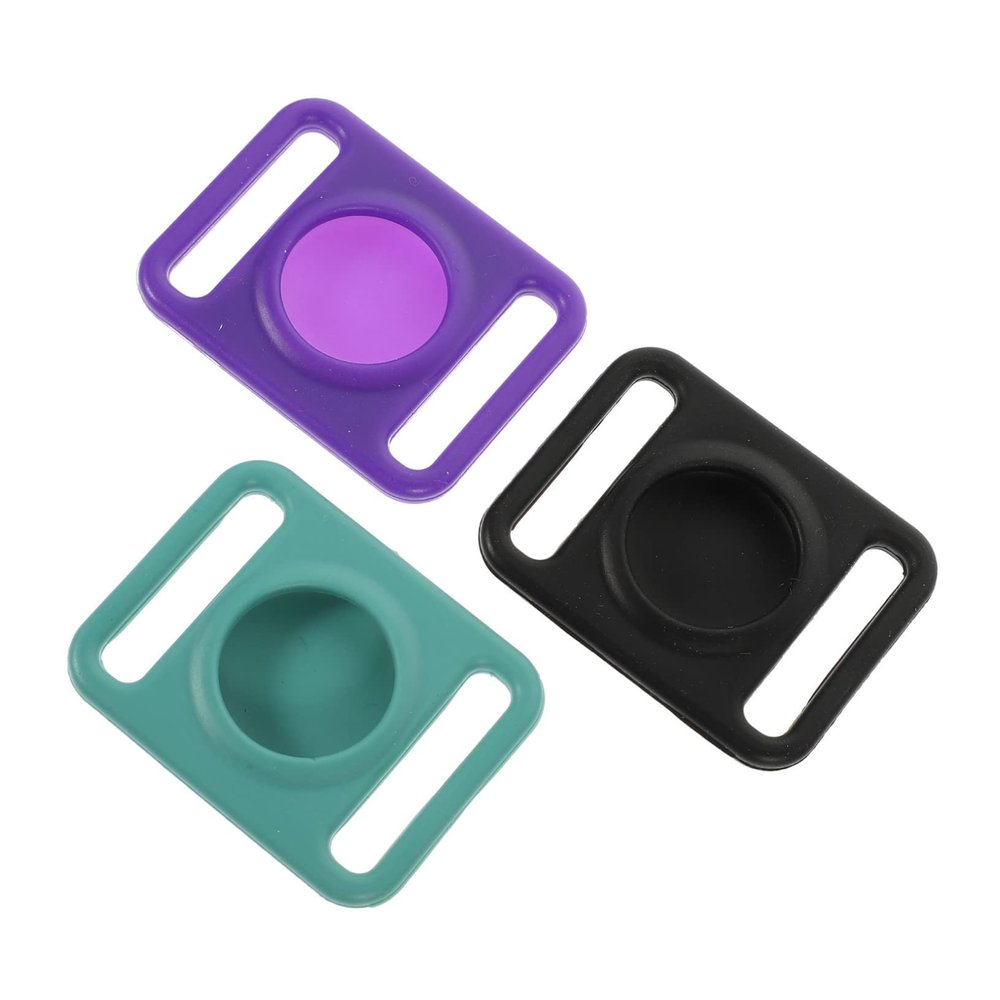 Artibetter 3pcs Protective Cases for Cover for Tracer Compatible -Loss Design for Pets and Valuables