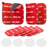 APPS2Car 8 Pcs 3M VHB Double Sided Adhesive Pads, 1.48" x 2.04" Square Dashboard Sticky Tape for Magnetic Car Mount, Strong Adhesive Pads Replacement, Double Sided Mounting Tape for Car Dashboard view 1