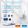 Travel Cruise Ship Essentials, Multi Plug Wall Outlet Extender with 4 Outlets 4 USB (2 USB-C), Cruise Approved Power Strip Non Surge Protector, Plug Adapter, Travel Cruise Must Have Accessories view 3