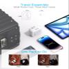 Travel Cruise Ship Essentials, Multi Plug Wall Outlet Extender with 4 Outlets 4 USB (2 USB-C), Cruise Approved Power Strip Non Surge Protector, Plug Adapter, Travel Cruise Must Have Accessories view 4