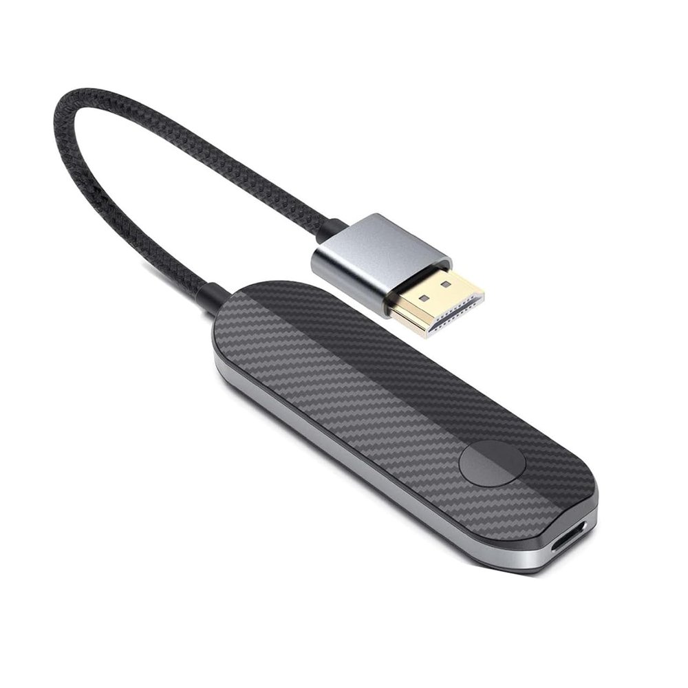 dibdib iOS Wireless HDMI Display Adapter (iOS only), Streaming Device for All iPhone Models to TV, HD Video and Audio Sync, Streaming Mirroring YouTube Tiktok to TV, Not Support Netflix