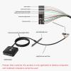 Desktop Computer Switch PC Motherboard On/Restart Button 163cm Extension Cable New view 3