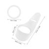 JECOMPRIS 1set Audio Speaker Mounting Spacer Kit for Car Bracket Washer Rings for Easy Installation and Comprehensive Retrofit of Automotive Audio Systems view 2