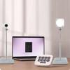 AceTaken White Tabletop Stand Tripod Holder Compatible with Elgato Facecam-Neo,Facecam MK.2 webcams/Wave 3/Wave DX/Wave Neo/Key-Light/Key Light Neo/Key Light Mini view 2