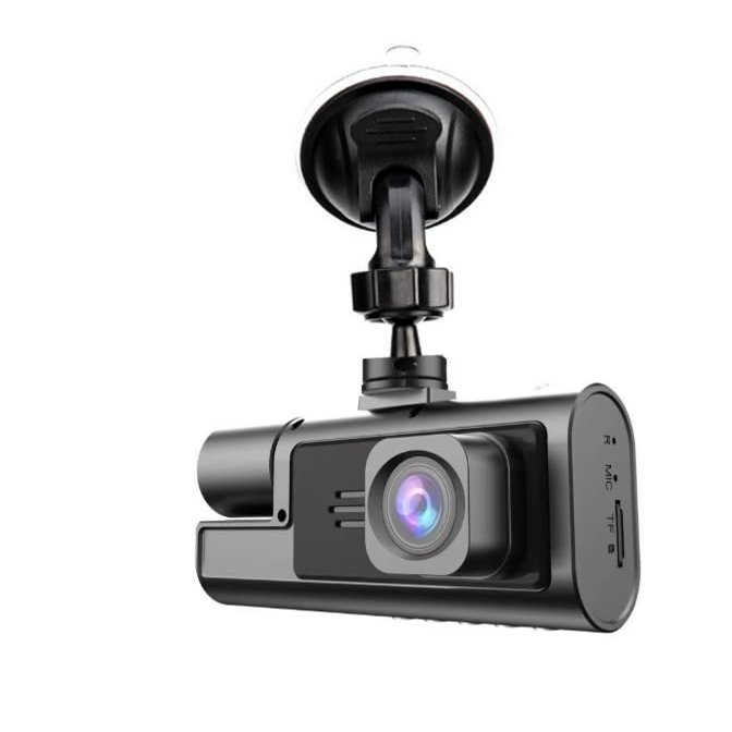 4 Channel FHD Dash Cam  64GB TF Card Included, 1080P Front and Rear Recording, 8 LED Night Vision, Parking Monitor, Loop Recording, Easy Car Dashboard Installation