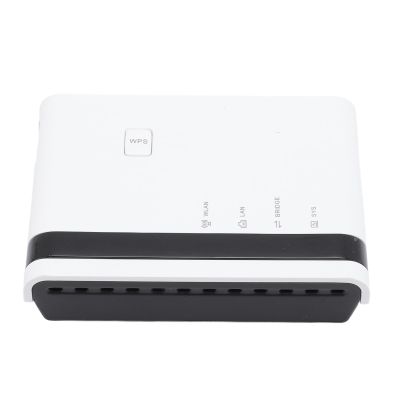 Sanpyl USB Print Server - Allows to Share up to 4 Printers wirelessly or via Ethernet, 10/100Mbps LAN Bridge Sharing Wired Wireless Standalone Modes Print Server, Plug and Play (US Plug)