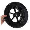 NAMOARLY Extension Cord Wheel Cord Storage Reel Plastic Wire Spool Wire Drum Feed Welding Spool Holder view 3