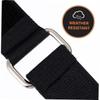 Angoily 5pcs Sturdy Buckle Tie for Extension Cord Holder Storage Strap for Cords Garage Packing Strap Ratcheting Webbing Buckle Hook view 2