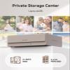 ORICO MetaHome NAS Storage, CyberData OS, HDD Slot * 2 + M.2 NVMe SSD Slot * 2, Remote Access & Smart Media Scraping, 2.5 GbE * 2(500MB/s for LAN Transmission), HDMI * 1, CS200Pro - 2 Bay(Diskless) view 3