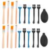 BRIGHTFUFU 2sets Headphone Cleaning Kit Brushes Air Blower Practical Electronic Cleaning Tool for Headphones Phones Laptops view 1