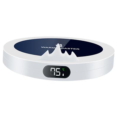 FELTECHELECTR USB Heated Coaster Warmer for Coffee Tea and Milk Auto Shut-Off Lightweight and Portable Temperature Control Home and Office