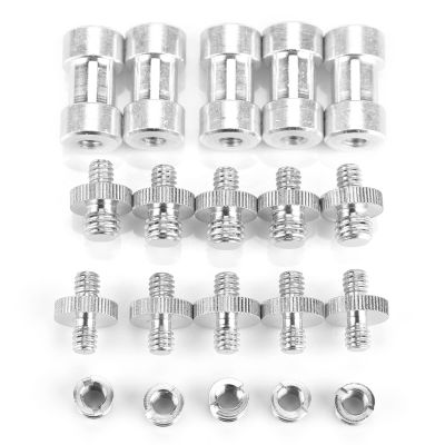 20pcs 1/4 3/8 Converter Adapter Screws Kit for Photography Accessories