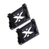 DOITOOL 2pcs Internal Hard Drive Mounting Kit for Optical Drive Bay Ssd Converter Open Design for Enhanced Heat Dissipation and Easy view 1