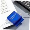 Angoily 2pcs Rotatable Cable Organizer Box for Electronics Data Cable Storage Bag Mobile Phone Stand Earphone Holder Compact Wire Storage Box Design Portable for Travel view 3
