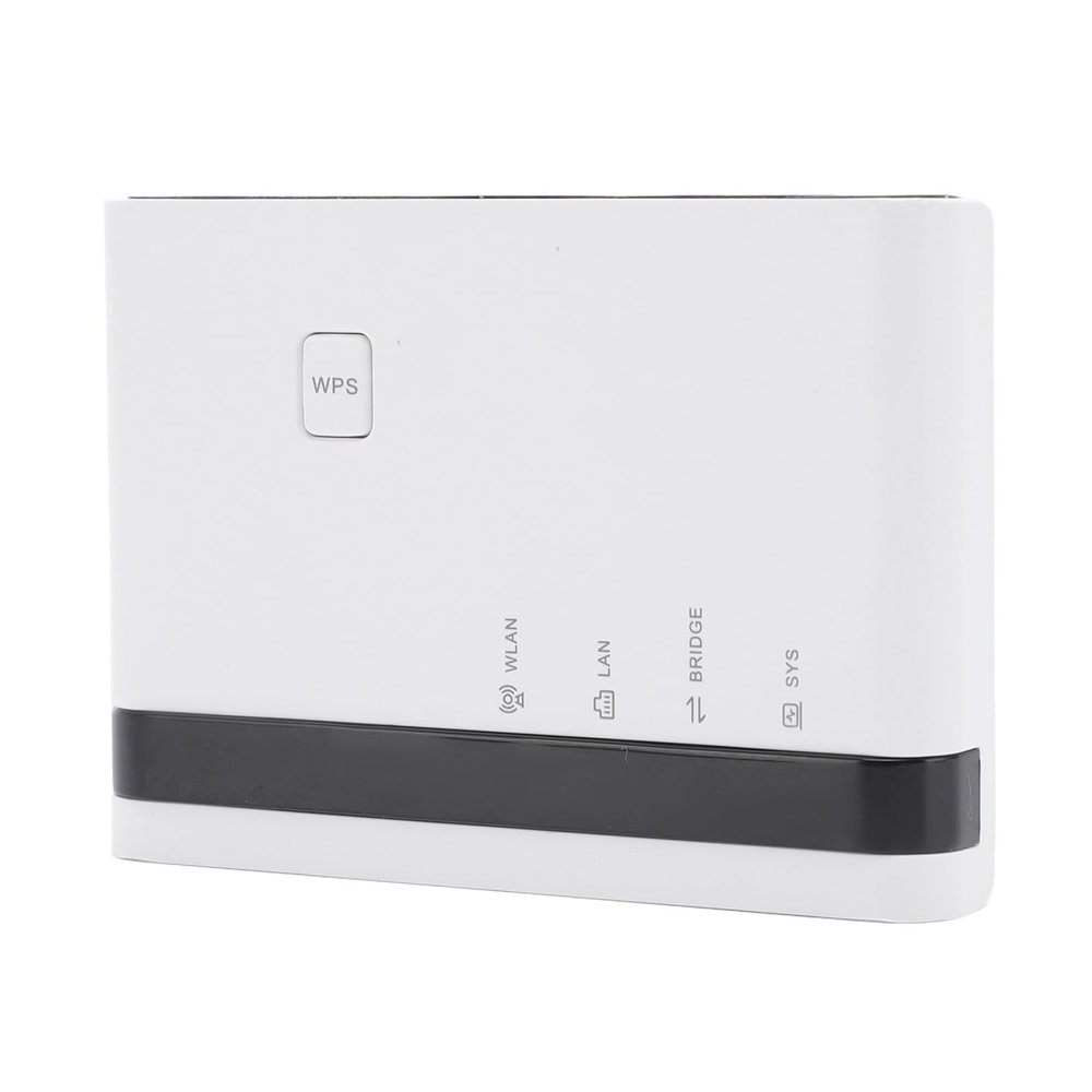 Wireless Print Server, Sharing Wired Wireless USB Network Printer Server, Upgraded Portable Printserver Support 4 Printers for Home Warehouse Stores Shops (US Plug)