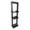 2 Post 29U Open Frame Server Rack 2-Post Server Rack Network Rack,Comes with 2 Center Trays,for 19 Inch Equipment, Networking Data & IT Devices,1260lbs Weight Capacity Rack(2P-LD-29) view 1