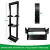 2 Post 29U Open Frame Server Rack 2-Post Server Rack Network Rack,Comes with 2 Center Trays,for 19 Inch Equipment, Networking Data & IT Devices,1260lbs Weight Capacity Rack(2P-LD-29) view 2