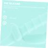 ARTIBETTER 50pcs Silicone Cable Ties Reusable Cord Organizer for Electronics Data Cables and Charging Wires Modern Design for Easy Storage and Space-saving view 3